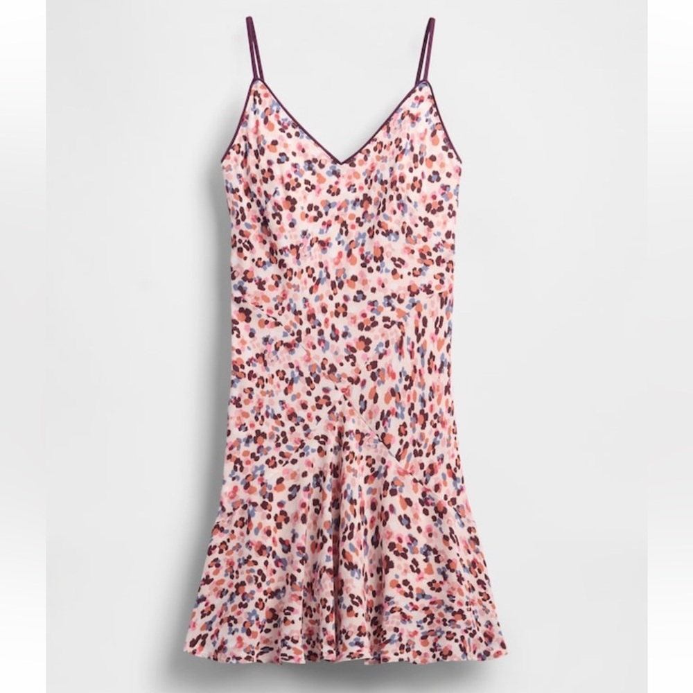 NWT Gap Studio Floral Slip Mini Dress size M